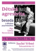 Beseda s dětskou psycholožkou Mgr. Editou Nevoralovou