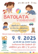 Batolata v knihovně / Na Sadech