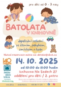 Batolata v knihovně / Na Sadech