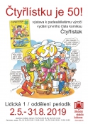 50 let Čtyřlístku - výstava