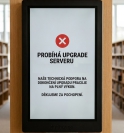Z technických důvodů nebude od soboty 25. 7. 18:00 do neděle 26. 7. 10:00 dostupný online katalog ani služby spojené s půjčováním e-knih
