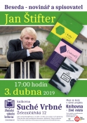Jan Štifter - beseda se spisovatelem