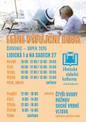 Letní výpůjční doba 