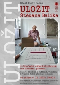  Křest knihy básní ULOŽIT Štěpána Balíka