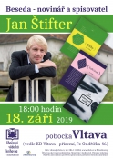 Jan Štifter - beseda se spisovatelem