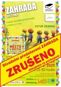 Listování / zahrada - změna / uvedeme představení prázdniny blbce č.13