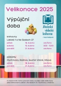 provoz knihovny během velikonočních svátků