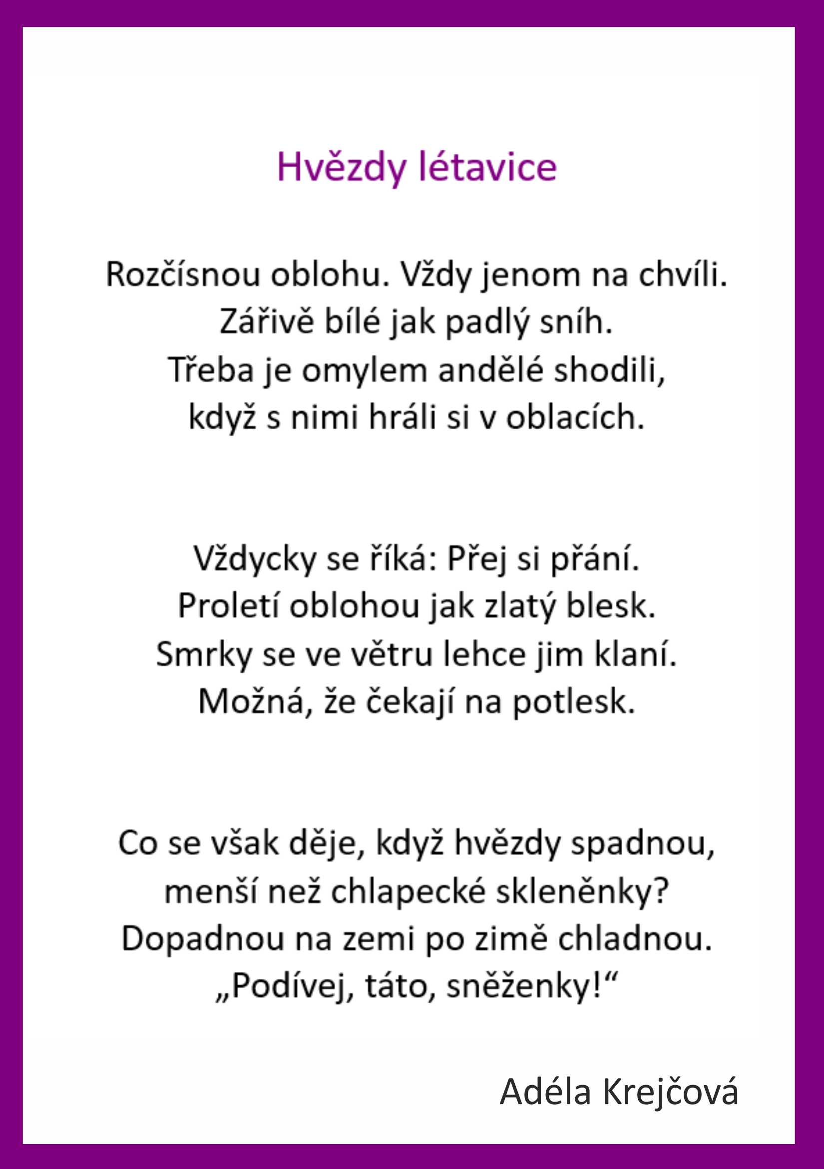 Starší školní věk