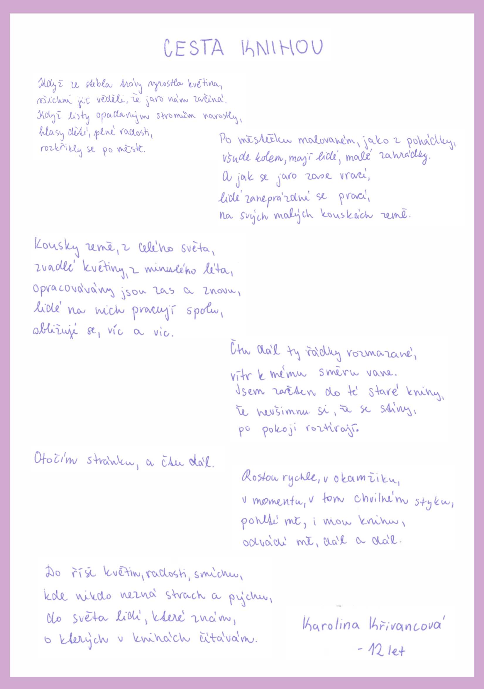 Starší školní věk