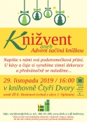 KNIŽVENT ANEB ADVENT ZAČÍNÁ KNÍŽKOU