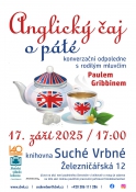 Anglický čaj o páté/ angličtina s rodilým mluvčím 
