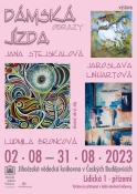 Dámská jízda/ výstava obrazů