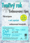 Tvořivý rok / Embosováný říjen