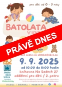 Batolata v knihovně / Na Sadech
