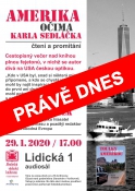 Amerika očima Karla Sedláčka/ čtení a promítání