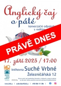 Anglický čaj o páté/ angličtina s rodilým mluvčím 