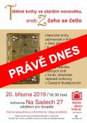Tištěné knihy ve starším novověku, aneb Z čeho se četlo