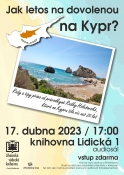 Jak letos na dovolenou na Kypru? 