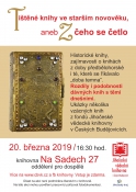 Tištěné knihy ve starším novověku, aneb Z čeho se četlo