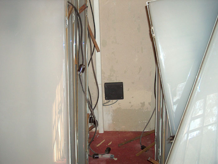 20.11.2003 - 2. patro, začátek rekonstrukce