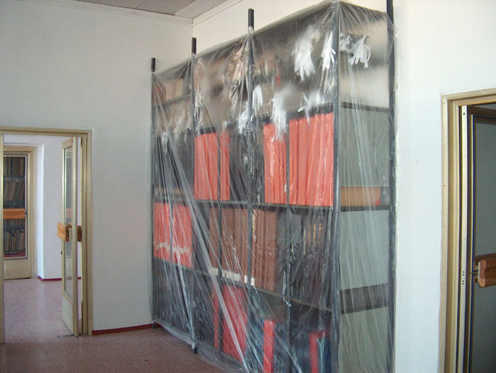 5.-6.1.2004 - začátek rekonstrukce 1.patra