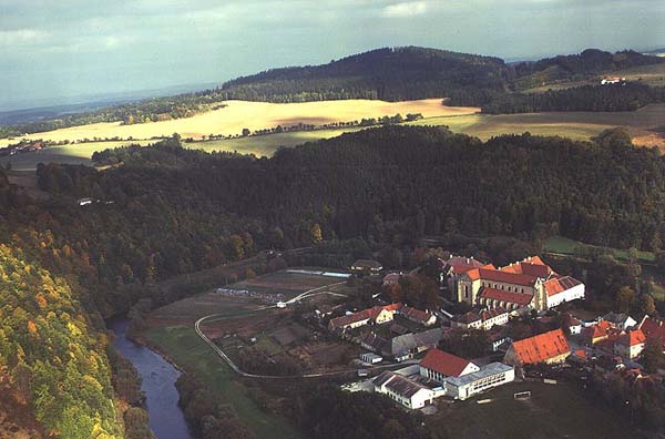 Celkový pohled na klášter