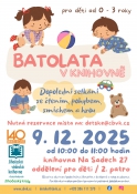 Batolata v knihovně / Na Sadech